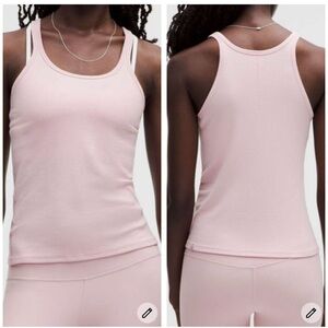 Lululemon Hold Tight Thin Strap Racerback Tank Pink Haze Size 14 NWT